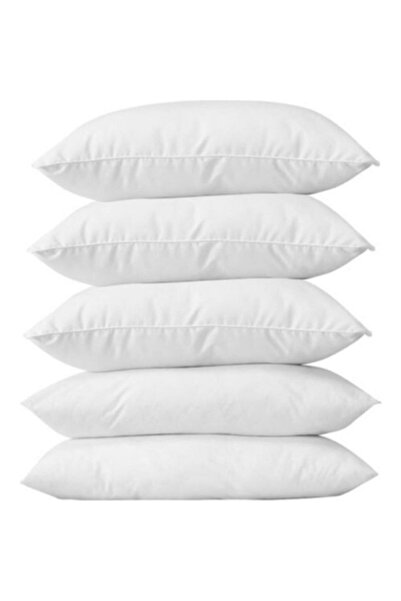 ÇARŞAF DÜNYASI Microfiber Antialerjik Yastık Silikonlu Pamuklu 50x70 (5 Adet)...