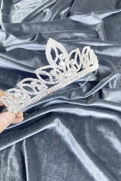 Bride Aksesuar Dünyası Coroana Miresei Model Zeyn Culoare Argintie Coroana cu...