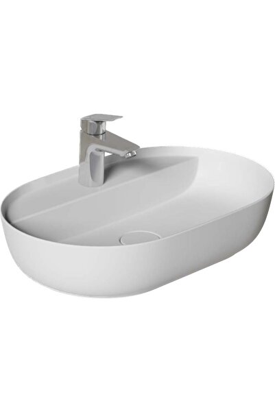 DURA Dream Lavabo Set Tezgah Üstü D.li 40*60 Cm Ince Yanak