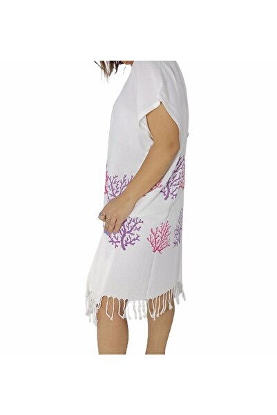 Nevin Acar Φόρεμα παραλίας - Peshtemal με στάμπα δαμάσκηνου