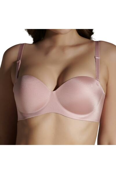 Miniso Lazer Kesim Straplez Sütyen