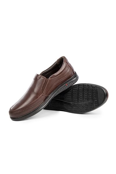 Ducavelli Cushy Γνήσιο Δέρμα Comfort Ορθοπεδικά Ανδρικά Casual Παπούτσια, Πατέρια Παπούτσια, Ορθοπεδικά Παπούτσια