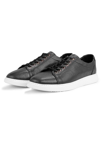 Ducavelli Verano Genuine Leather Men's Casual Shoes Summer Sports Shoes, Lightweight Shoes Black
