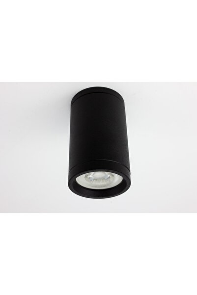 Mikro Aydınlatma Panasonic Led Ampul Bambu Siyah Silindir Sıva Üstü Modern Sp...