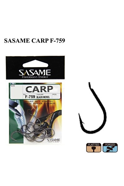 Sasame Carp F-759 Black Nickel Iğne