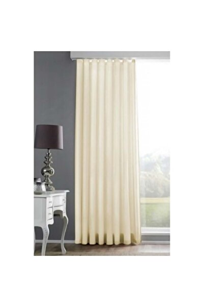 Bella Home Saten Güneşlik Perde (250x200)-krem