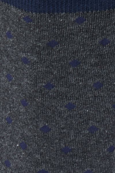 ALTINYILDIZ CLASSICS Șosete casual din bumbac gri-bleumarin pentru bărbați, gri-albastru-marin