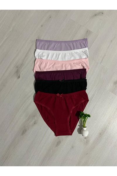 ParisTrend 6-Piece Women's Cotton Panties