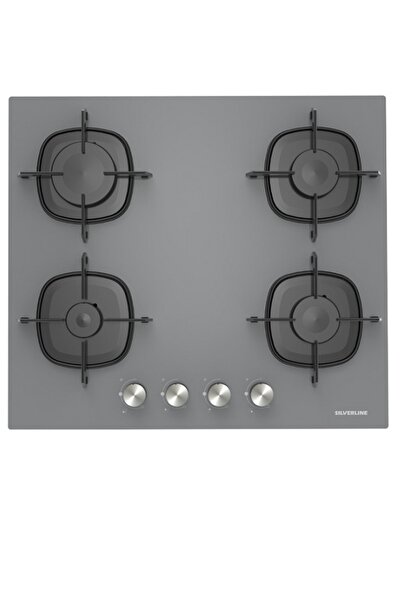 Silverline Cs5623s01 60 Cm Gri Cam Ocak