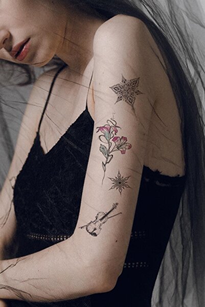 TAKIŞTIR Vahşi Ayı Geçici Dövme Tattoo