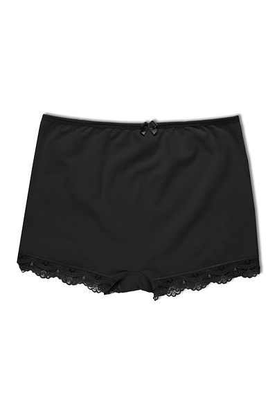 HNX Black Lace Women's Tights Shorts