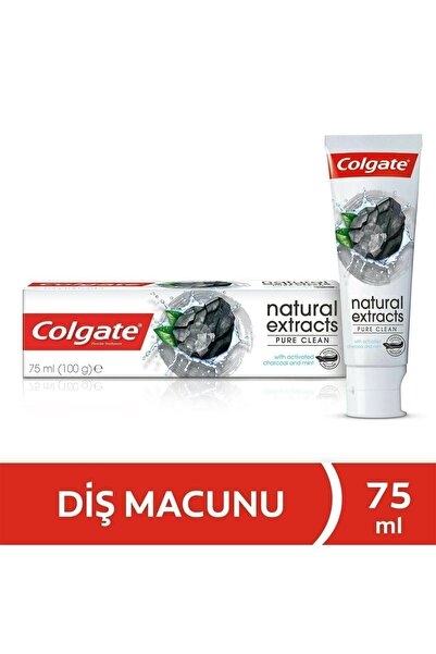 Colgate Natural Extracts Toothpaste 75 ml with Activated Charcoal 6920354823152