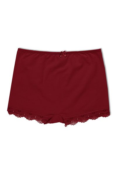 HNX Burgundy Lace Women's Tights Shorts
