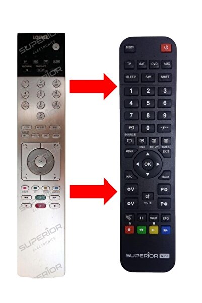 Loewe Xelos-a42 / Xelos-40 Lcd Led Tv Kumandası