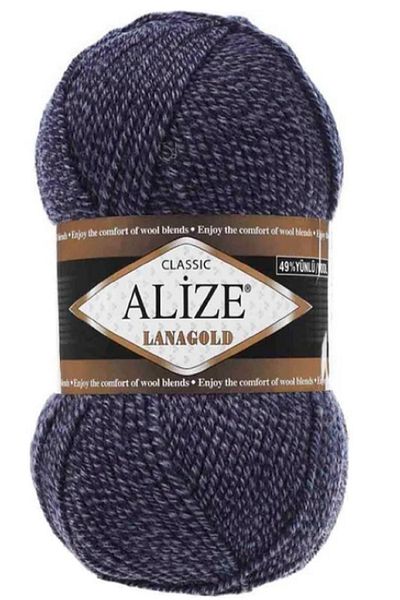 Alize Classic Lanagold Colored Due 5 Pieces Color: 901