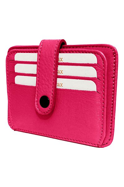 Lederax Ldh10c Genuine Leather Card Holder Wallet 10 Compartments