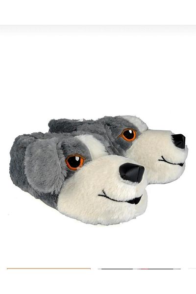 ALTUVATEKS Animal Slippers with Cute Dog Figure