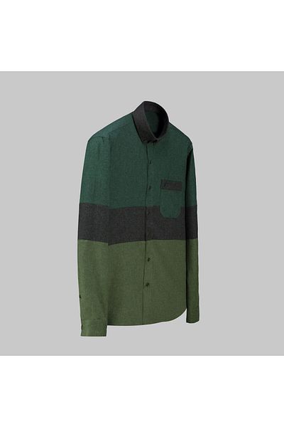 Sarar Συνέντευξη Goias Slim Fit Πράσινο πουκάμισο