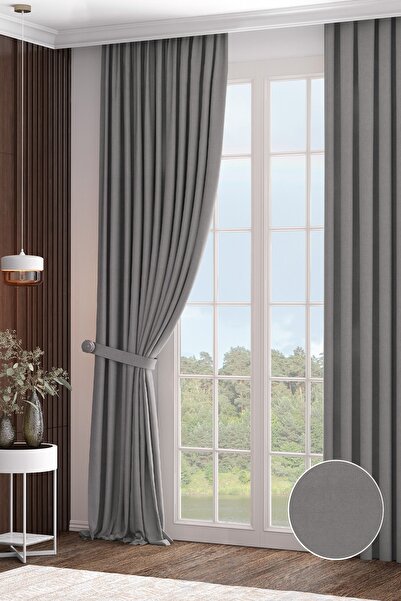 Altındaş Tekstil Petek Fon Perde Ekstrafor Büzgülü (PİLESİZ) Tek Kanat Vizon ...