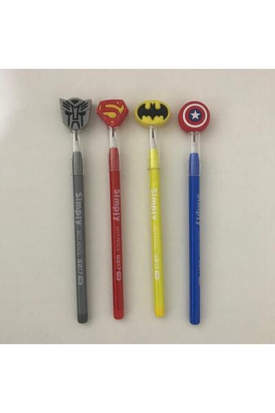 Esmay قلم رصاص على شكل بيضة 4 قطع للرجال