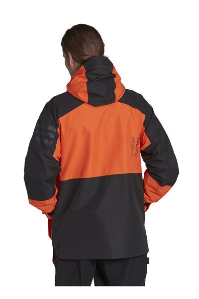 adidas Siyah - Turuncu Erkek Mont Hg8573 Xplorıc R.r Jkt