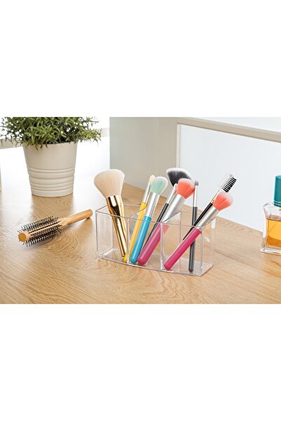 Homprime منظم كريستال 3 أقسام