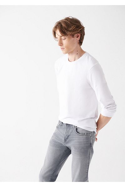 Mavi T-Shirt - Weiß - Regular Fit