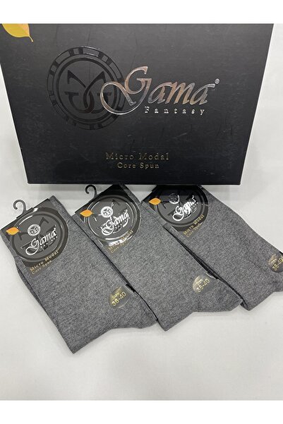 Gama Çorap 3 броя микромодал, размер 38-40, размер сервитьор, 100% естествени, без найлон, дебели зимни мъжки чорапи