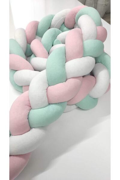 Lucky Kids حماية محبوكة 3 قطع مقاس 200 سم / سرير أطفال - واقي مرتبة