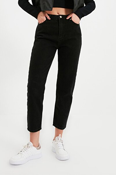 MAKRAS EXCLUSIVE Julia Black Visok struk Mom farmerke s