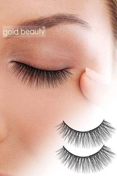 Gold Beauty 4d Kolay Uygulanabilir Doğal Ipek Takma Kirpik