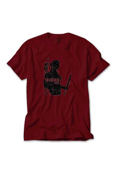 Z zepplin The Last Of Us 2 Ellie Face Red T-Shirt