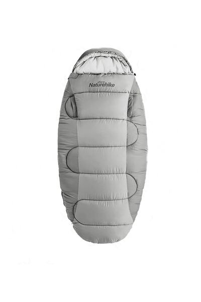 Naturehike Ps200 Oval Ultralight Uyku Tulumu -4°c ( Cloudy Grey ) Left