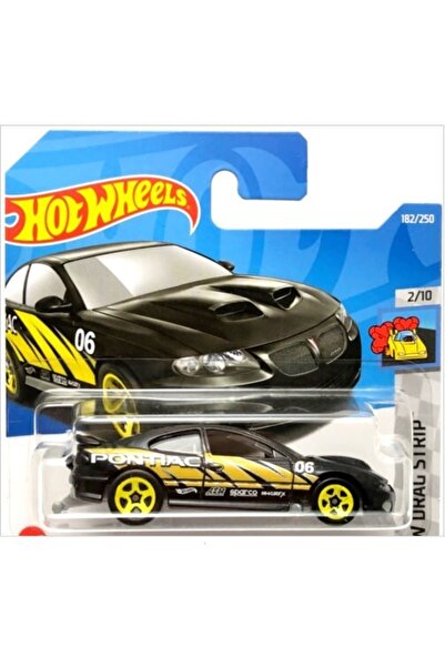 HOT WHEELS 06 Pontiac Gto Black Hw Drag Strip 2022 # 182 Short Card-Hcx70