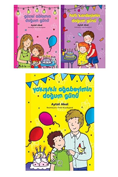 Uçanbalık Yayıncılık سلسلة الهدايا-ايتول أكال -3 مجموعة كتب