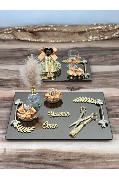 Denseden Δίσκος αρραβώνων και φλιτζάνι καφέ γαμπρού