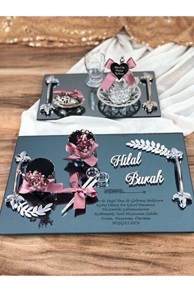 Denseden Tavă pentru inele de logodnă Tavă pentru inele Cupă pentru mire Tavă...