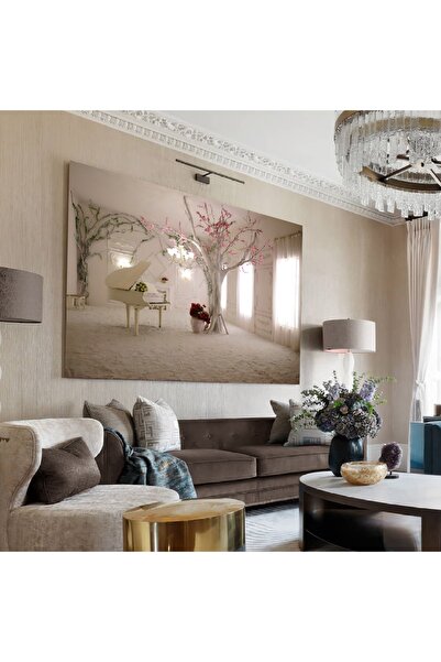 HEDİYE AKSESUARCIM Piyano Ağaç Tablosu | Şık Kanvas Tablo