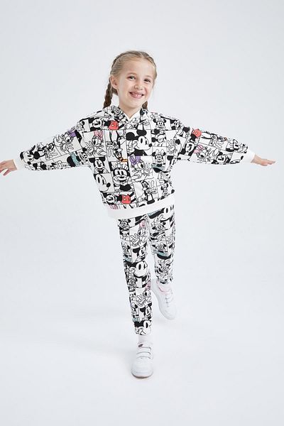 DeFacto Mickey Mouse & Friends Jogger-Trainingsanzug für Mädchen