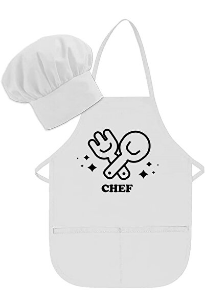 LIWOGY مريلة طاهية للأطفال/مريلة نشاط مدرسي/مريلة مطبخ للطهي/للأطفال/مريلة من...
