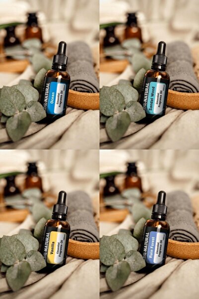 kdr natural 4lü Özel Set , Uçucu Yağ Buhurdanlık Yağı Difüzör Esansı Oda Koku...