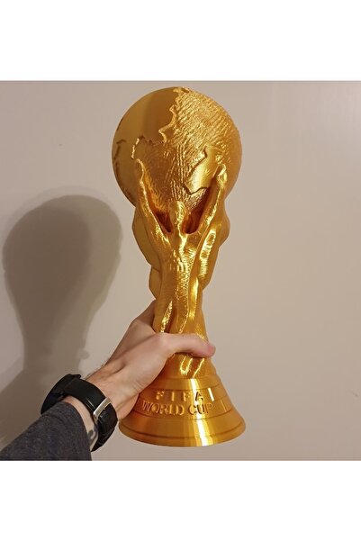 Yalova Design Fıfa Worldcup Dünya Kupası Dekor 3d Baskı 37 Cm Orijinal Boy .