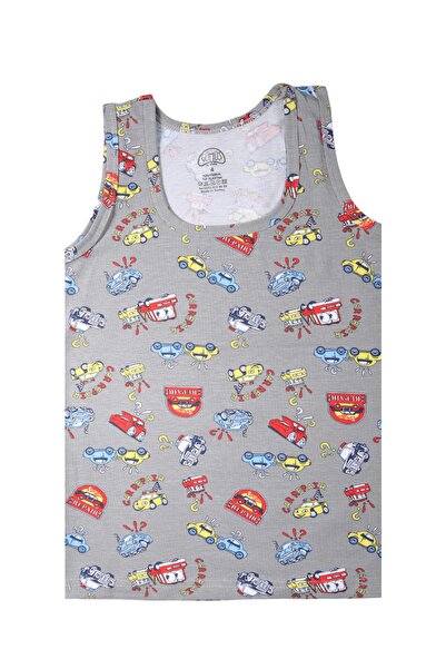 GÜMÜŞ Αγόρια Μπλουζάκια Επισκευής Αυτοκινήτων με στάμπα Εμπιρέμεντα Καπνιστά