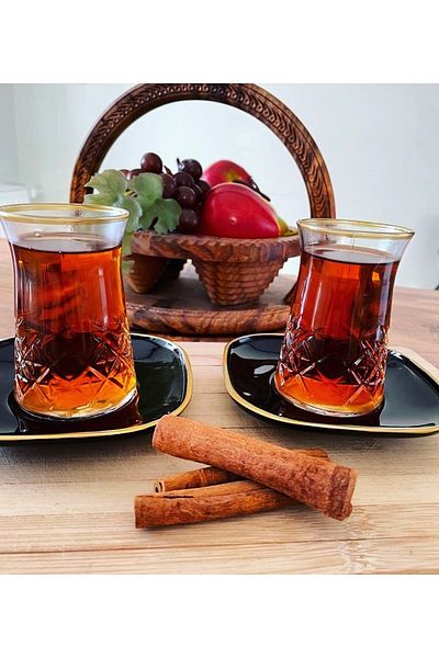 Paşabahçe Timeless 12 Piece Tea Set