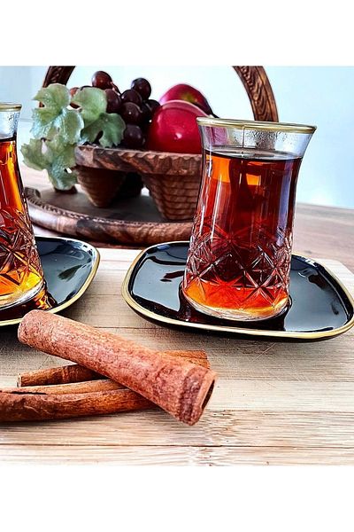 Paşabahçe Timeless 12 Piece Tea Set