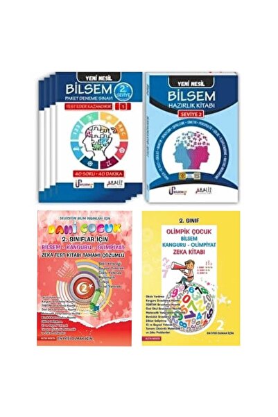 Altın Nokta Yayınları 2. Sınıf Bilsem Hazırlık Seti Kazandıran Set Bilsem Den...