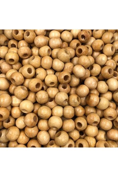 Yumuşakkeçe Дерев'яні круглі намистини, поліровані, 10 мм, 100 штук