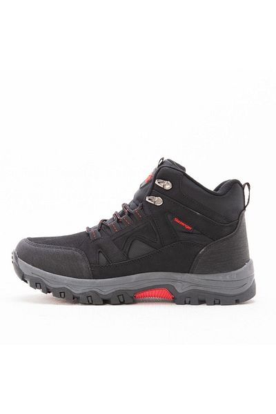 Slazenger Habıb Ανδρικές μαύρες μπότες εξωτερικού χώρου Sa22oe013