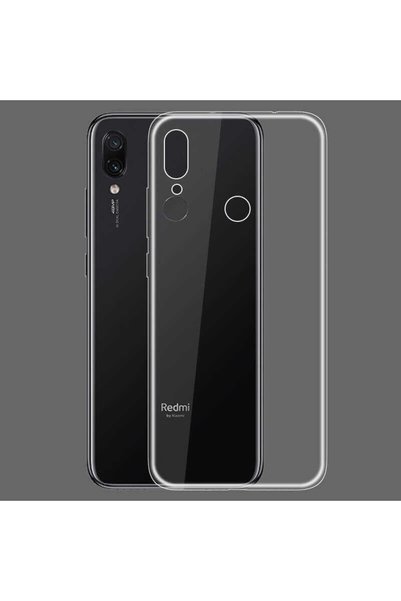 ZM STORE Xiaomi Redmi Note 7 Kılıf Zore Süper Silikon Ince Şeffaf Kapak