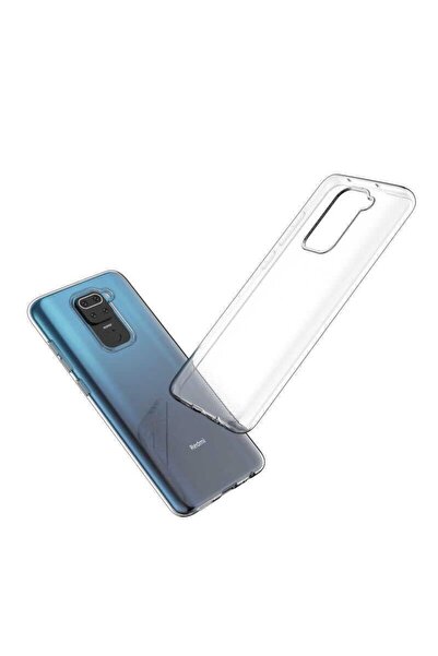 ZM STORE Xiaomi Redmi Note 9 Kılıf Zore Süper Silikon Ince Şeffaf Kapak